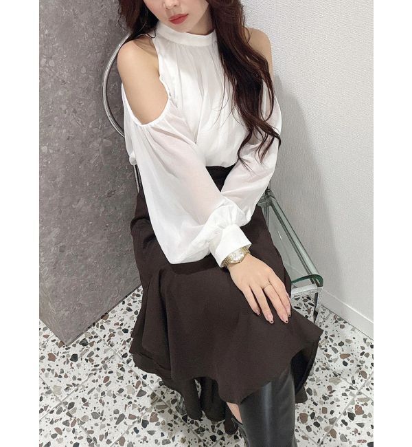 MERCURYDUO「アシメマーメイドスカート」|スカート|