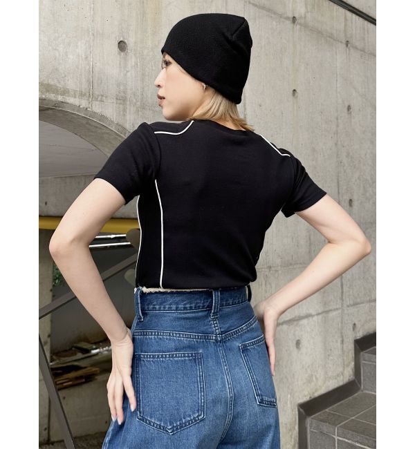 MURUA「レーシングミニTシャツ」|Tシャツ・カットソー|