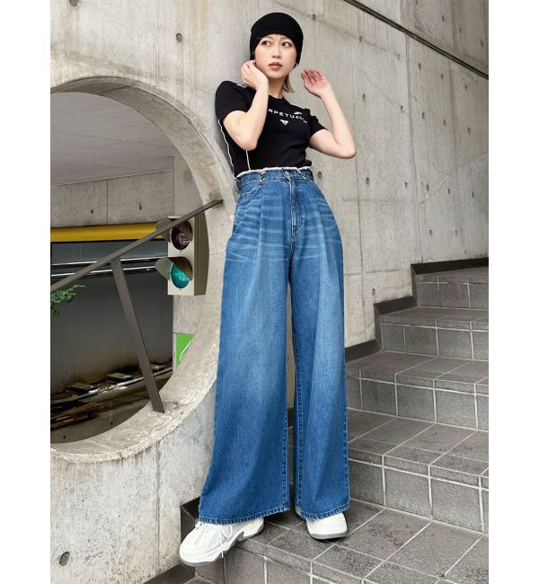 MURUA「レーシングミニTシャツ」|Tシャツ・カットソー|