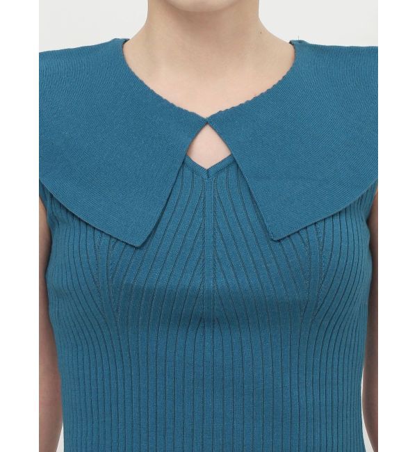 MURUA「付け衿2WAYリブニット」|ニット・セーター|