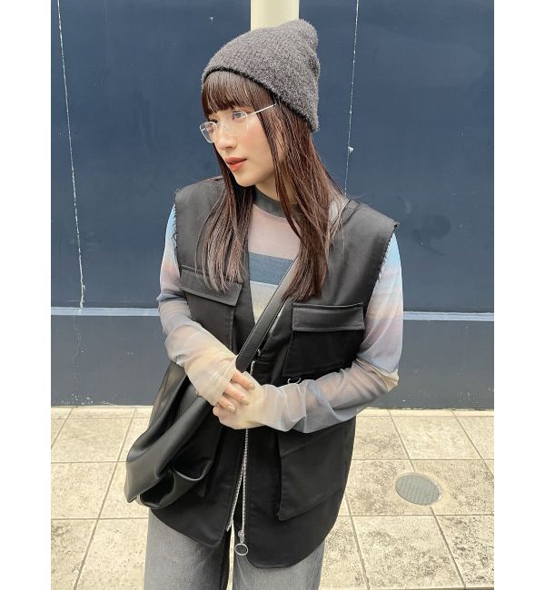 MURUA「Sceneryプリントシアートップス」|Tシャツ・カットソー|