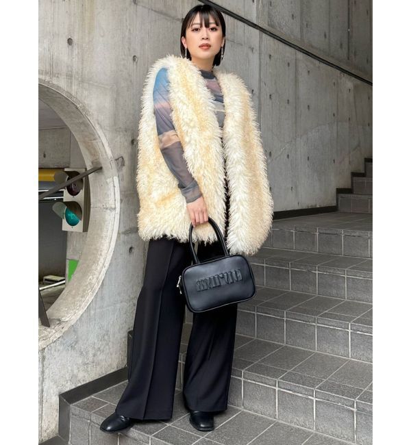 MURUA「Sceneryプリントシアートップス」|Tシャツ・カットソー|