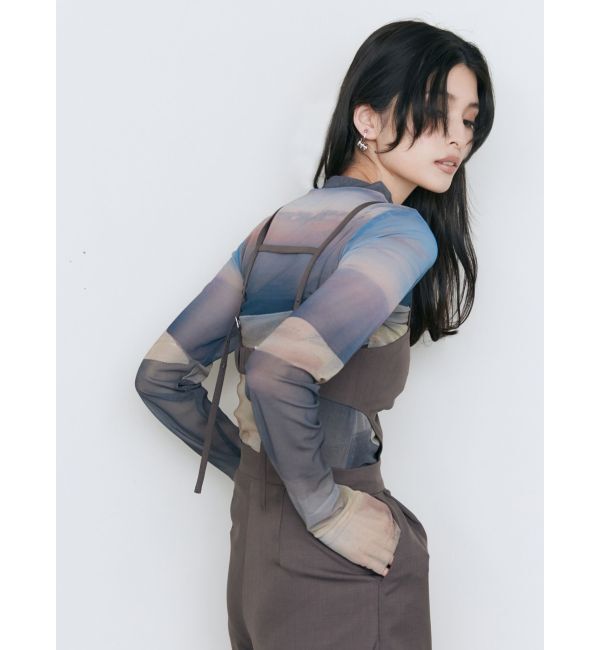 MURUA「Sceneryプリントシアートップス」|Tシャツ・カットソー|