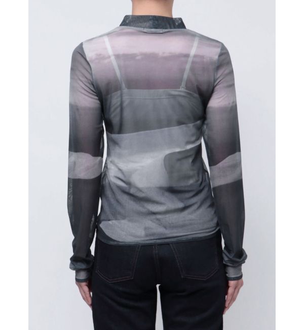 MURUA「Sceneryプリントシアートップス」|Tシャツ・カットソー|