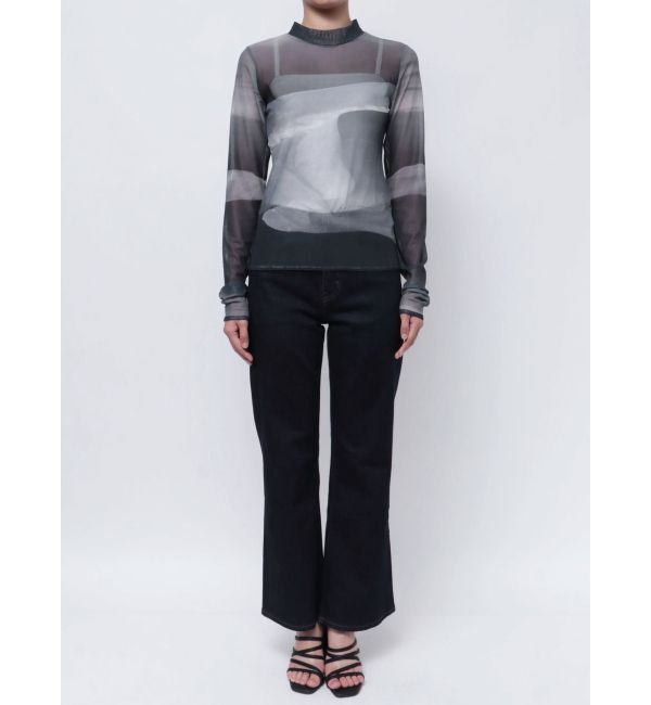 MURUA「Sceneryプリントシアートップス」|Tシャツ・カットソー|