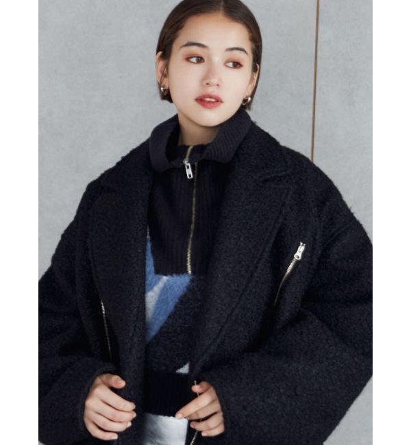 MURUA「ハートモチーフフープピアス」|ピアス|