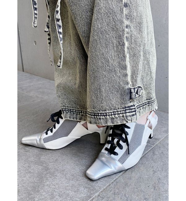 MURUA「ポインテッドトゥスニーカーサンダル」|サンダル|