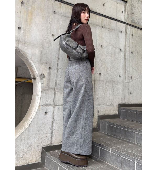 MURUA「ダブルポケットショルダーバッグ」|ショルダー・メッセンジャー|