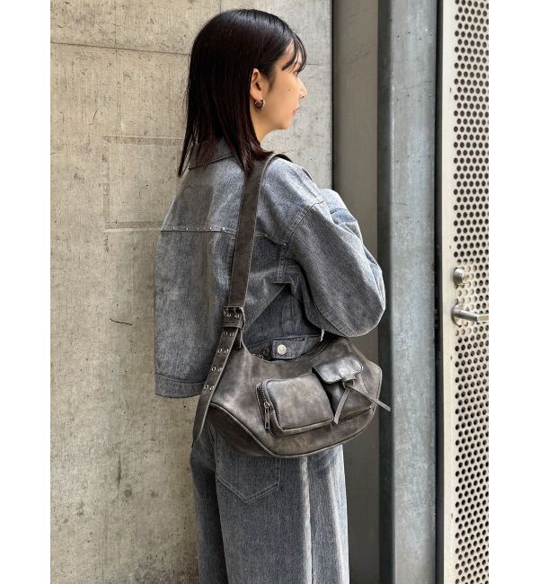 MURUA「ダブルポケットショルダーバッグ」|ショルダー・メッセンジャー|