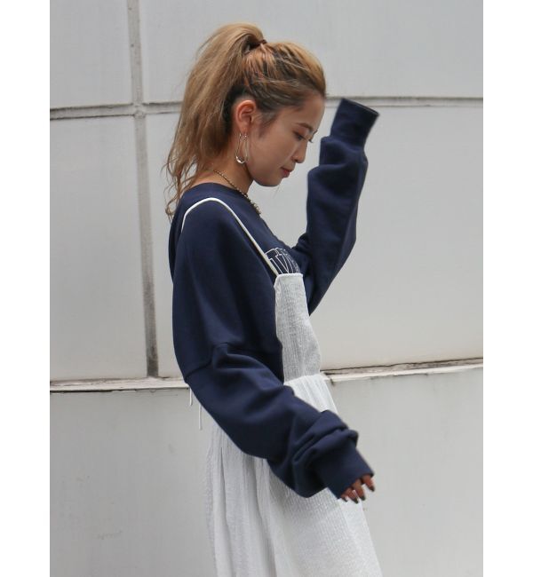 Ungrid「ふくれジャカードキャミワンピース」|ワンピース|