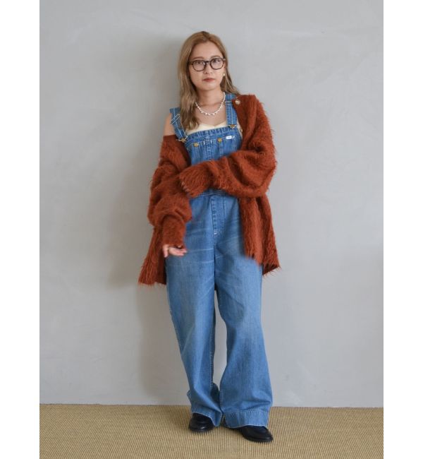 Ungrid「フェザーヤーンニットカーデ」|カーディガン|