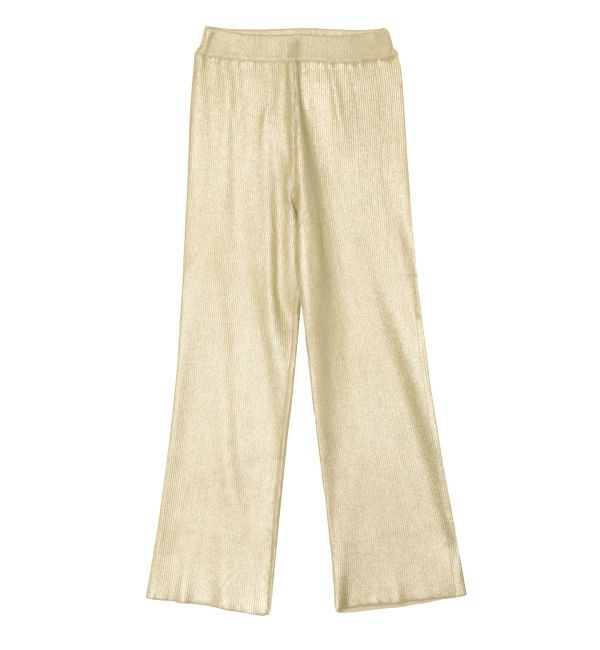 Ungrid「箔プリントニットパンツ」|その他|