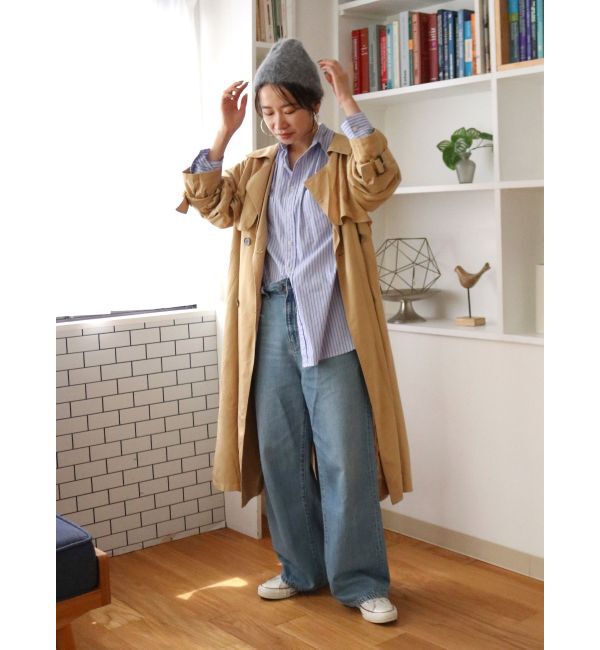 Ungrid「ショルダーギャザールーズシャツ」|シャツ・ブラウス|