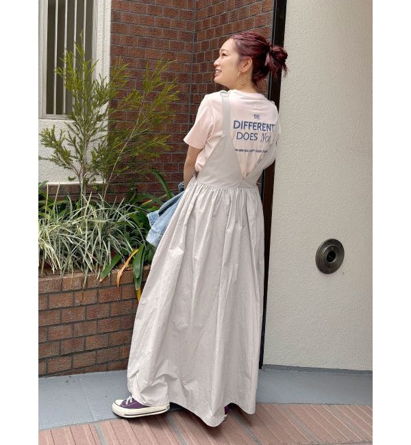 Ungrid「カラーエンブロイダリーTee」|Tシャツ・カットソー|