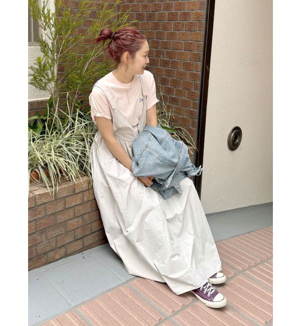 Ungrid「カラーエンブロイダリーTee」|Tシャツ・カットソー|