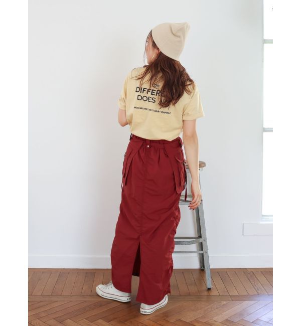 Ungrid「カラーエンブロイダリーTee」|Tシャツ・カットソー|