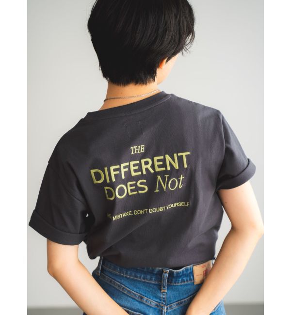 Ungrid「カラーエンブロイダリーTee」|Tシャツ・カットソー|