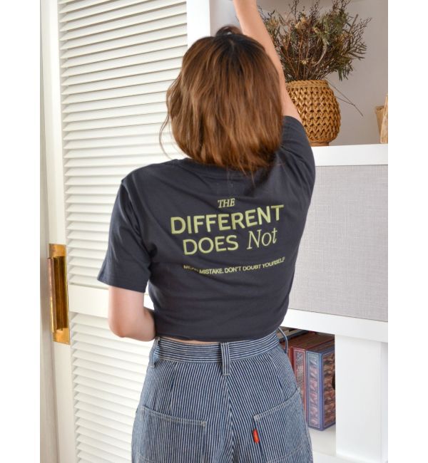 Ungrid「カラーエンブロイダリーTee」|Tシャツ・カットソー|