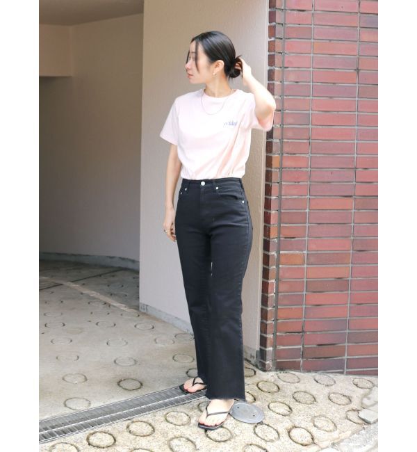 Ungrid「カラーエンブロイダリーTee」|Tシャツ・カットソー|