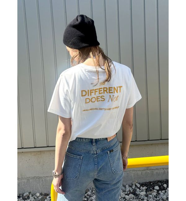 Ungrid「カラーエンブロイダリーTee」|Tシャツ・カットソー|