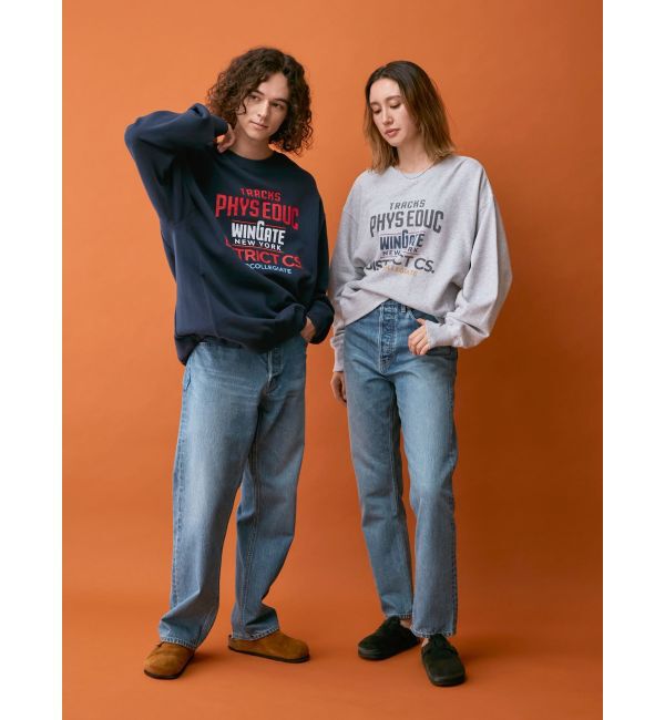 Ungrid「【UNISEX】ヴィンテージルーズテーパードデニム」|デニム|