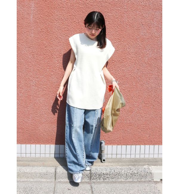 Ungrid「バックスリットワッフルタンクトップ」|タンクトップ|