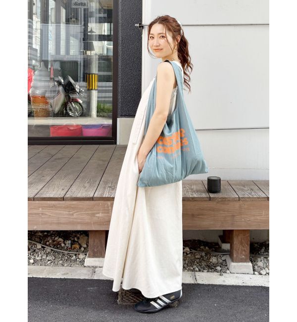 Ungrid「カラーロゴエコBAG」|トートバッグ|