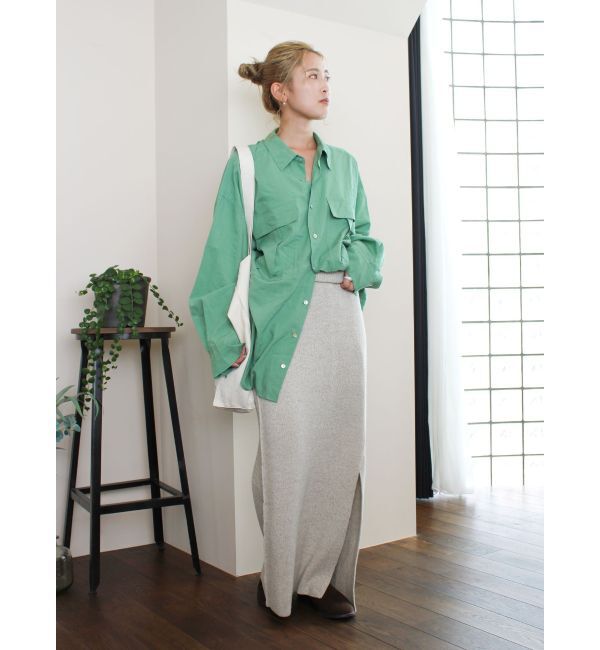 Ungrid「ポケットデザインルーズシャツ」|シャツ・ブラウス|