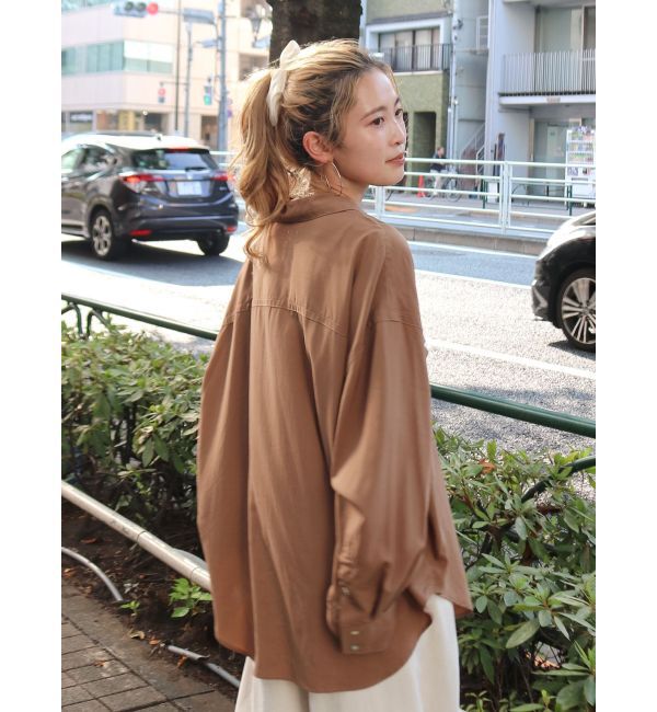 Ungrid「ポケットデザインルーズシャツ」|シャツ・ブラウス|