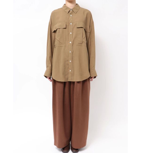 Ungrid「ポケットデザインルーズシャツ」|シャツ・ブラウス|