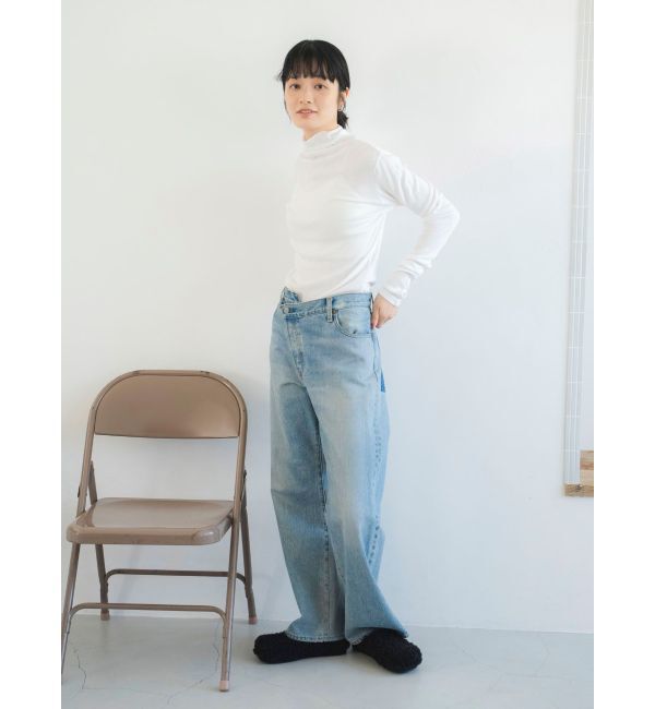 Ungrid「ハイネックシアーロングスリーブTee」|Tシャツ・カットソー|