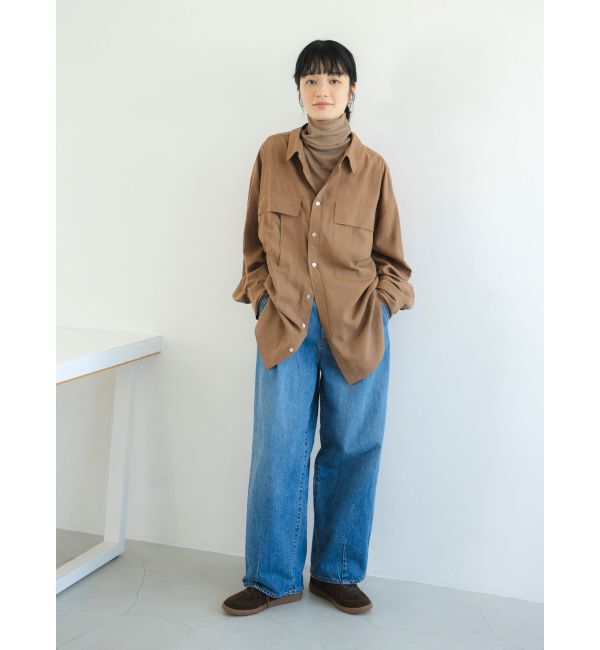 Ungrid「ハイネックシアーロングスリーブTee」|Tシャツ・カットソー|