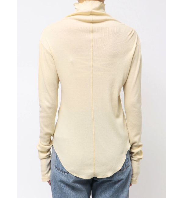 Ungrid「ハイネックシアーロングスリーブTee」|Tシャツ・カットソー|