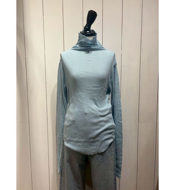 Ungrid「ハイネックシアーロングスリーブTee」|Tシャツ・カットソー|