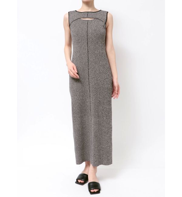 LAGUNAMOON「カットアウトニットワンピース」|ワンピース|