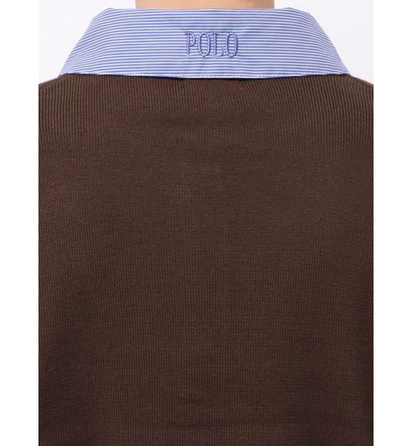 LAGUNAMOON「【POLO BCSコラボ】シャツカラーカフスニットプルオーバー」|ニット・セーター|