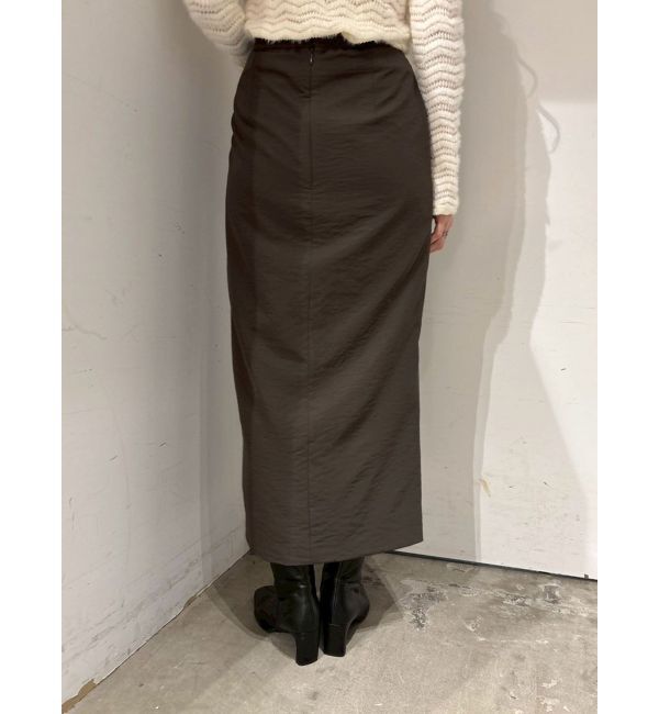 LAGUNAMOON「ドレープIラインスカート」|スカート|