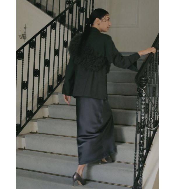 LAGUNAMOON「【ソンイさんコラボ】LADYチュールショールキャミドレス」|ドレス|