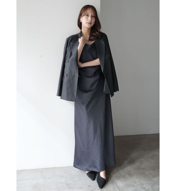 LAGUNAMOON「【ソンイさんコラボ】LADYチュールショールキャミドレス」|ドレス|