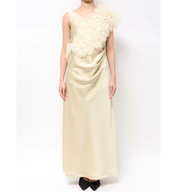 LAGUNAMOON「【ソンイさんコラボ】LADYチュールショールキャミドレス」|ドレス|