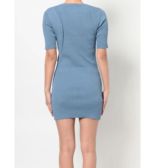 EVRIS「サイドオープンニットワンピース」|ワンピース|