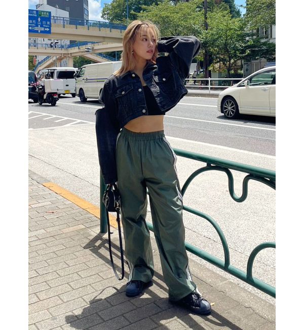 EVRIS「スリットラインワイドパンツ」|その他|