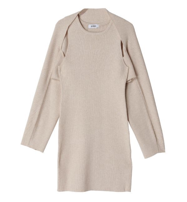 EVRIS「ボレロセットニットワンピース」|ワンピース|