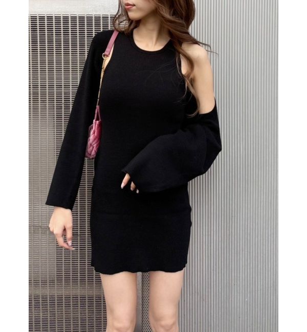 EVRIS「ボレロセットニットワンピース」|ワンピース|