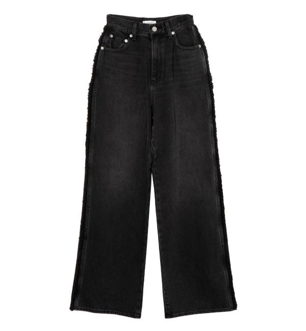 EVRIS「ボアステッチワイドデニムパンツ【セットアップ着用可能】」|デニム|