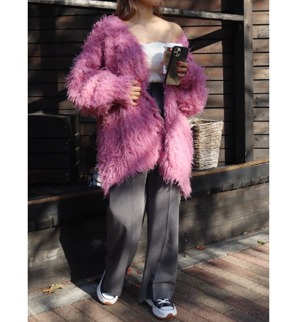 EVRIS「ハイウエストタックワイドパンツ【セットアップ着用可能】」|その他|