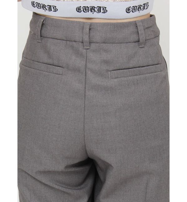 EVRIS「ハイウエストタックワイドパンツ【セットアップ着用可能】」|その他|