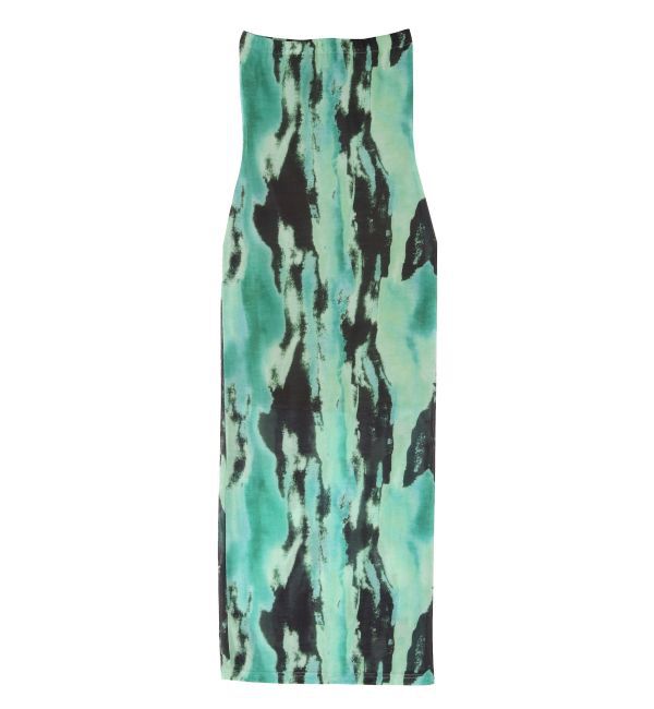 EVRIS「ベアトップシアーロングワンピース」|ワンピース|