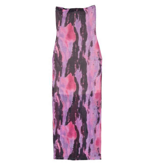 EVRIS「ベアトップシアーロングワンピース」|ワンピース|