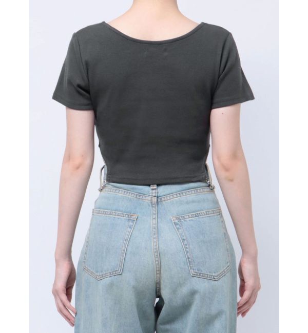 EVRIS「サイドチェーンショートトップス」|Tシャツ・カットソー|